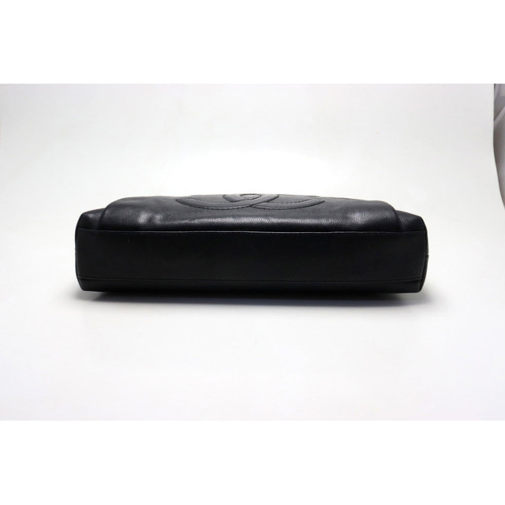 Chanel Jumbo CC Logo GD Metal Fittings Shoulder Bag — view 4