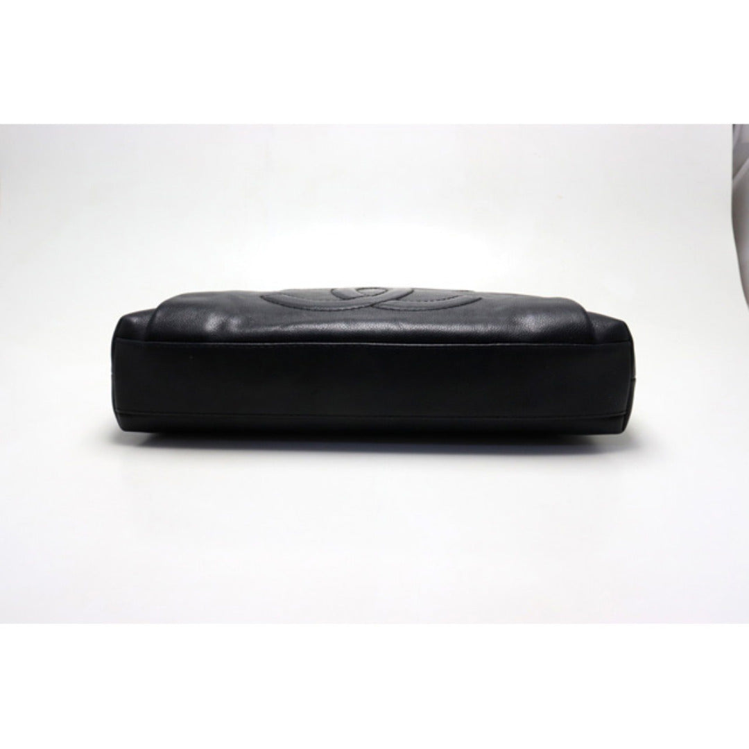Chanel Jumbo CC Logo GD Metal Fittings Shoulder Bag — view 4