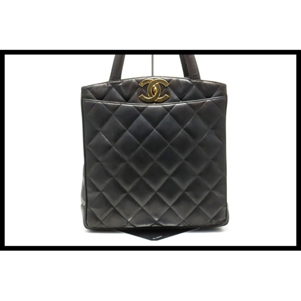 Chanel Quilted GD Metal Fittings Tote — view 2