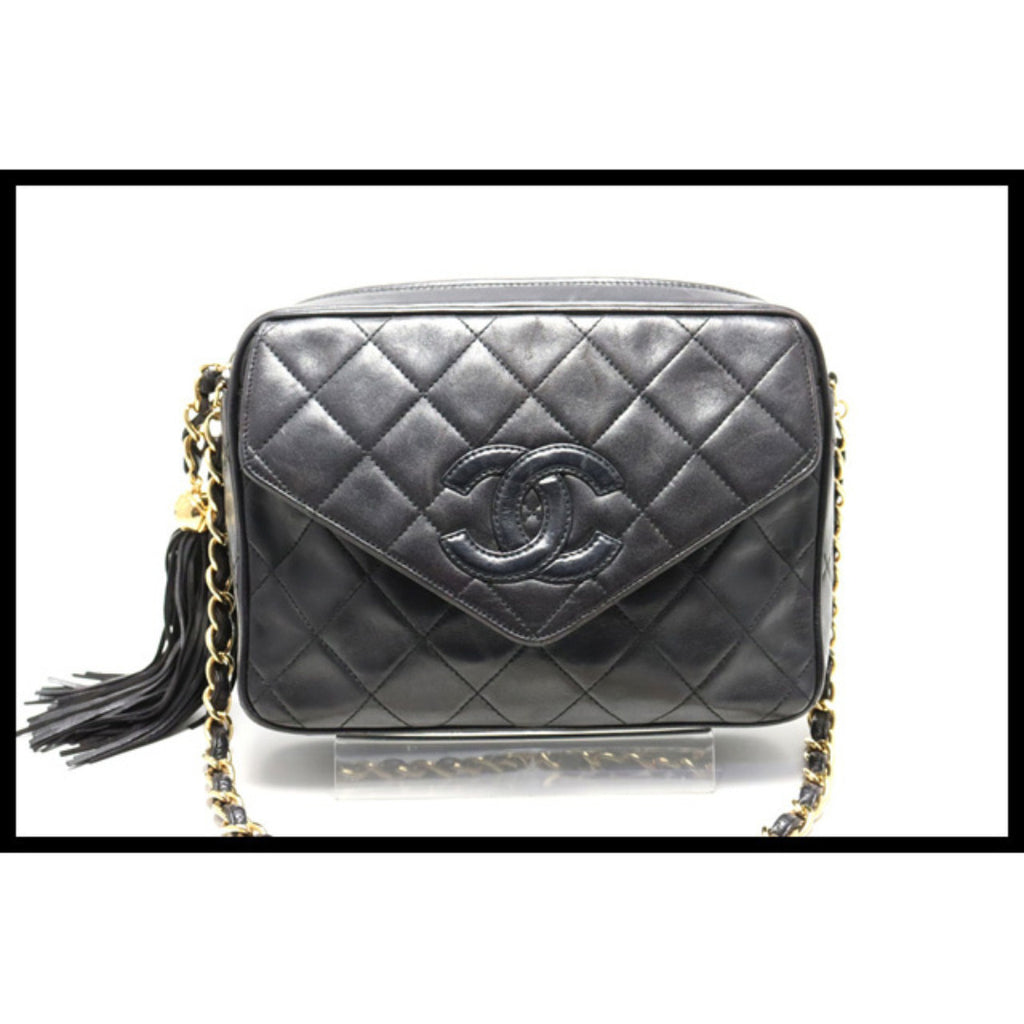 Chanel Quilted GD Metal Fittings Shoulder Bag — view 2