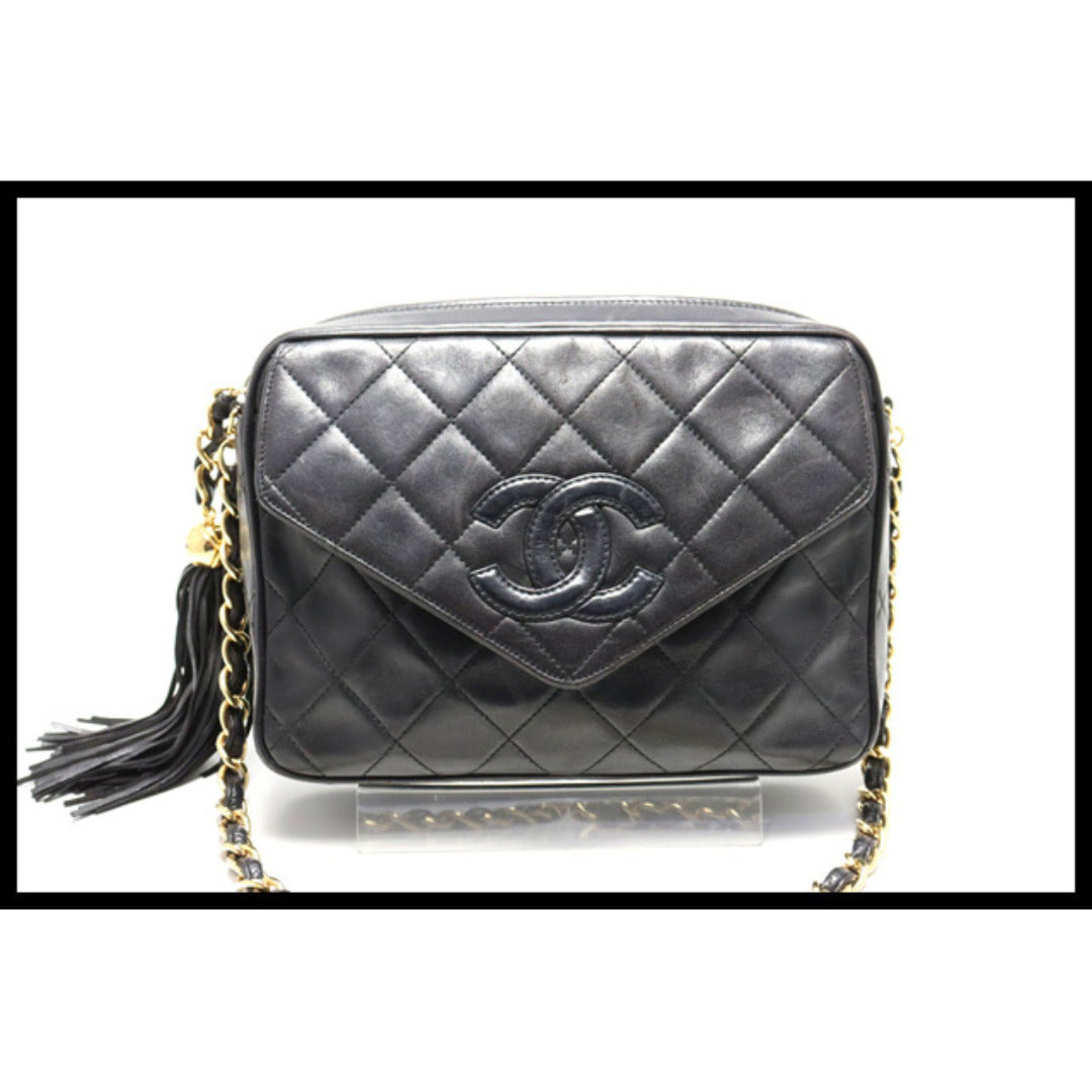 Chanel Quilted GD Metal Fittings Shoulder Bag — view 2