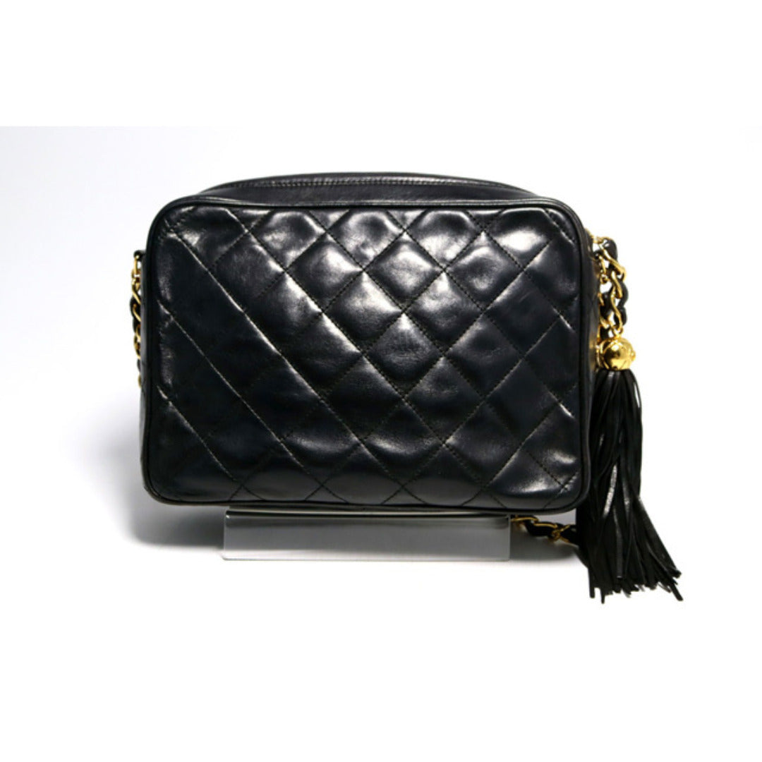 Chanel Quilted GD Metal Fittings Shoulder Bag — view 3