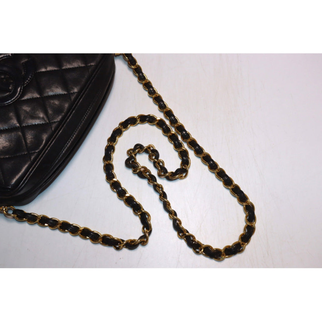 Chanel Quilted GD Metal Fittings Shoulder Bag — view 7