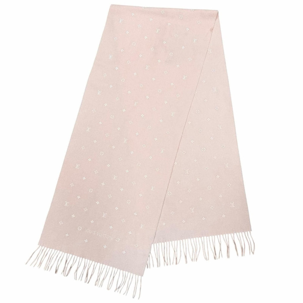 Louis Vuitton Echarpe LV Stella Monogram Scarf with Fringe