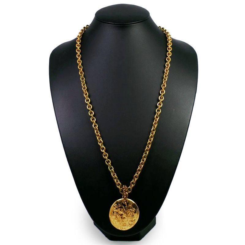 Chanel Coco Mark Gold Plated 93 P 110.4 g Necklace