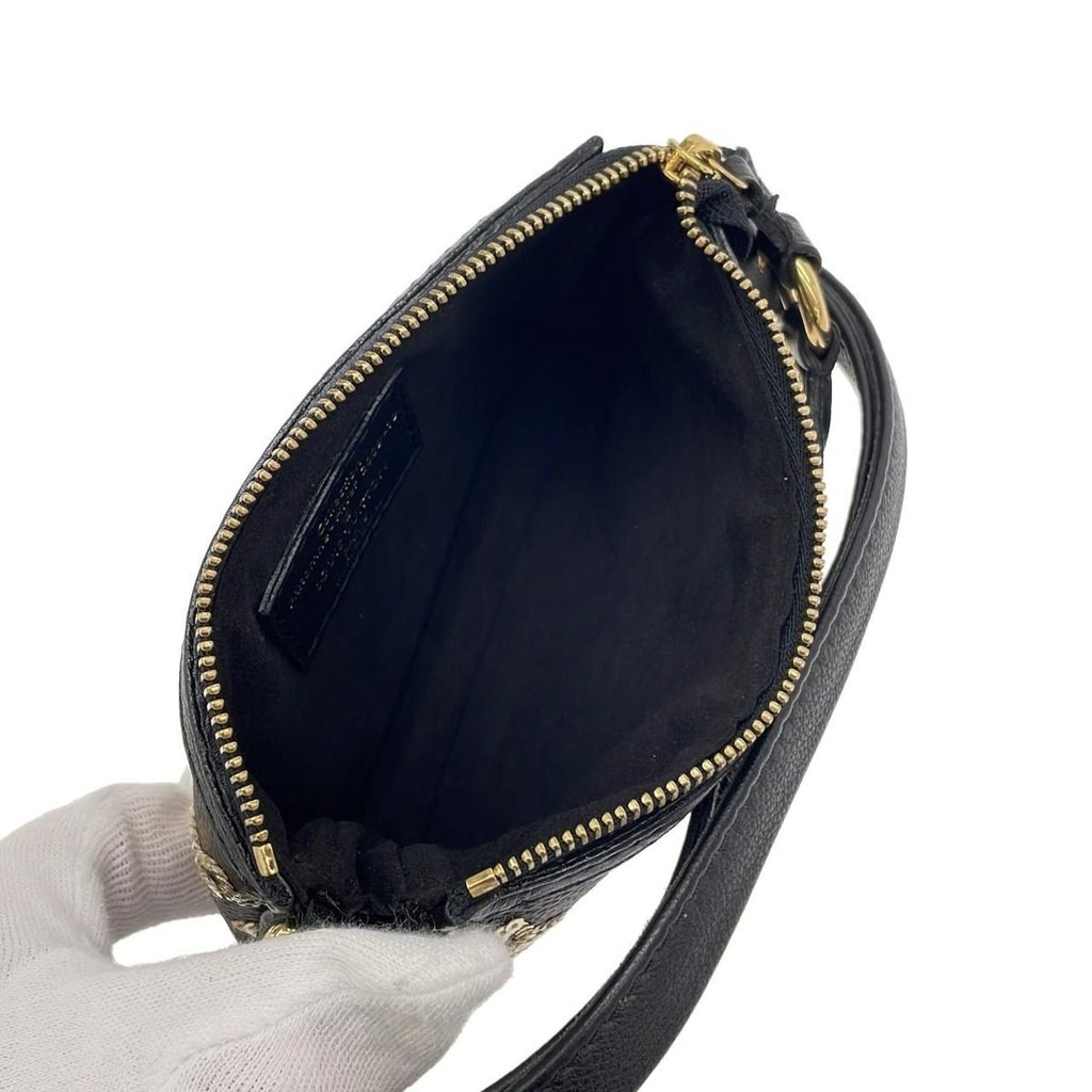 Louis Vuitton Monogram Eclipse Mini Pochette Pouch — view 6