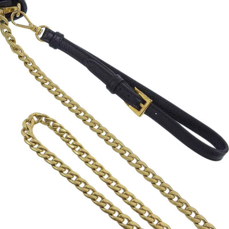 Prada Saffiano 2-Way Chain Shoulder Bag — view 4