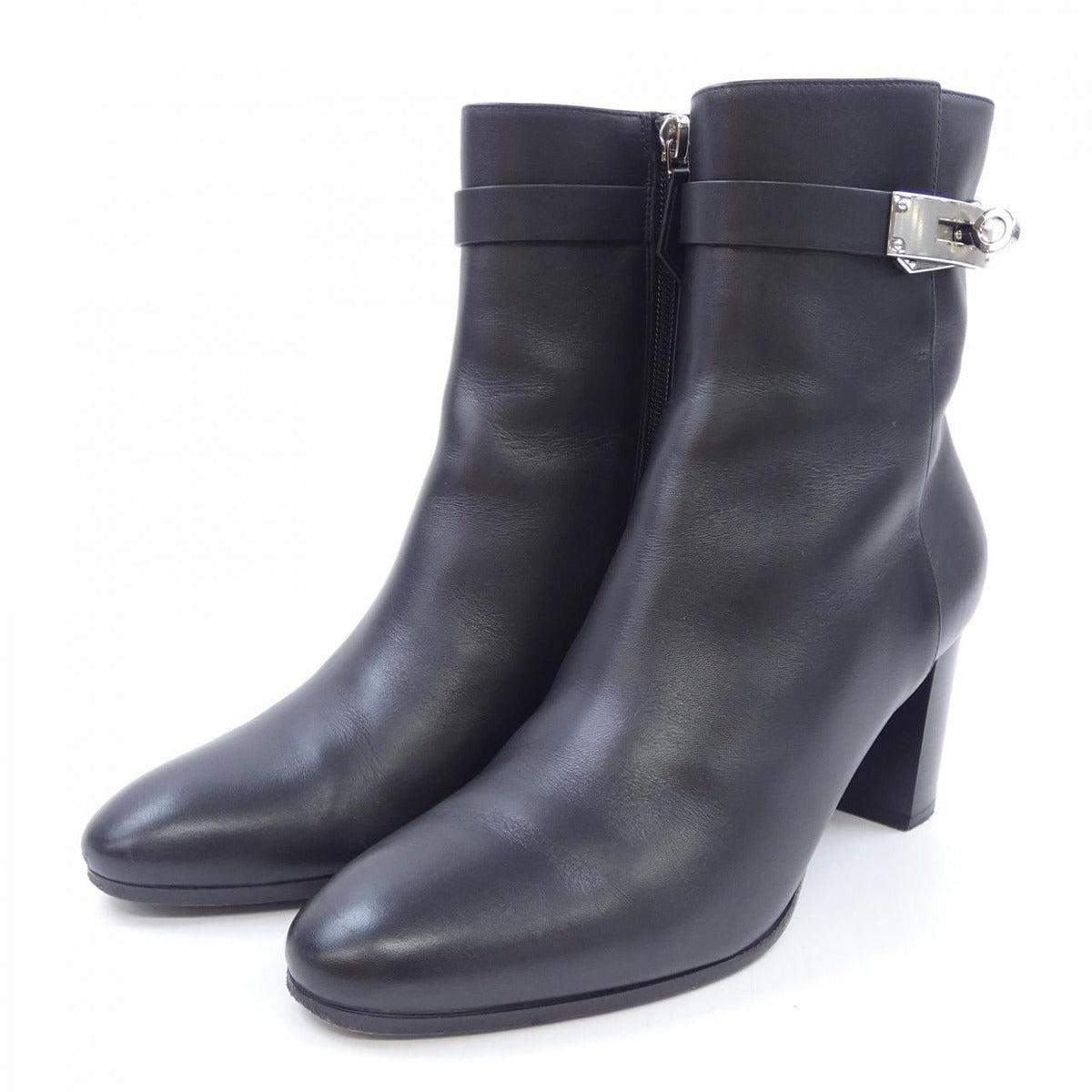 Hermes Saint Germain Kelly Buckle Boots — view 3
