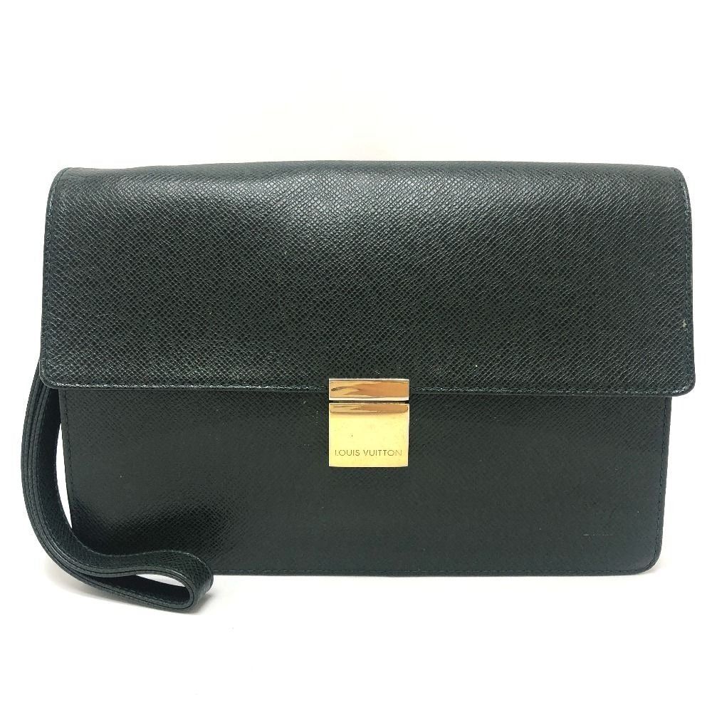 Louis Vuitton Second Bag Selenga Taiga Leather Epi Sea