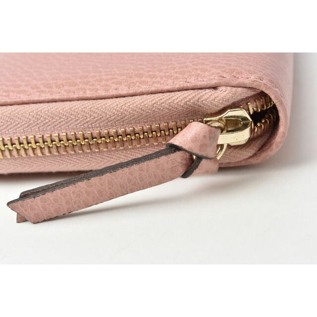 Gucci Wallet Foldable Swing Leather Light Pink — view 3