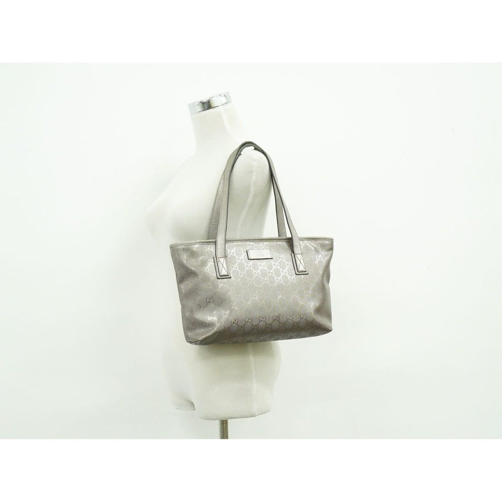 Gucci GG Supreme Tote Champagne Gold — view 6