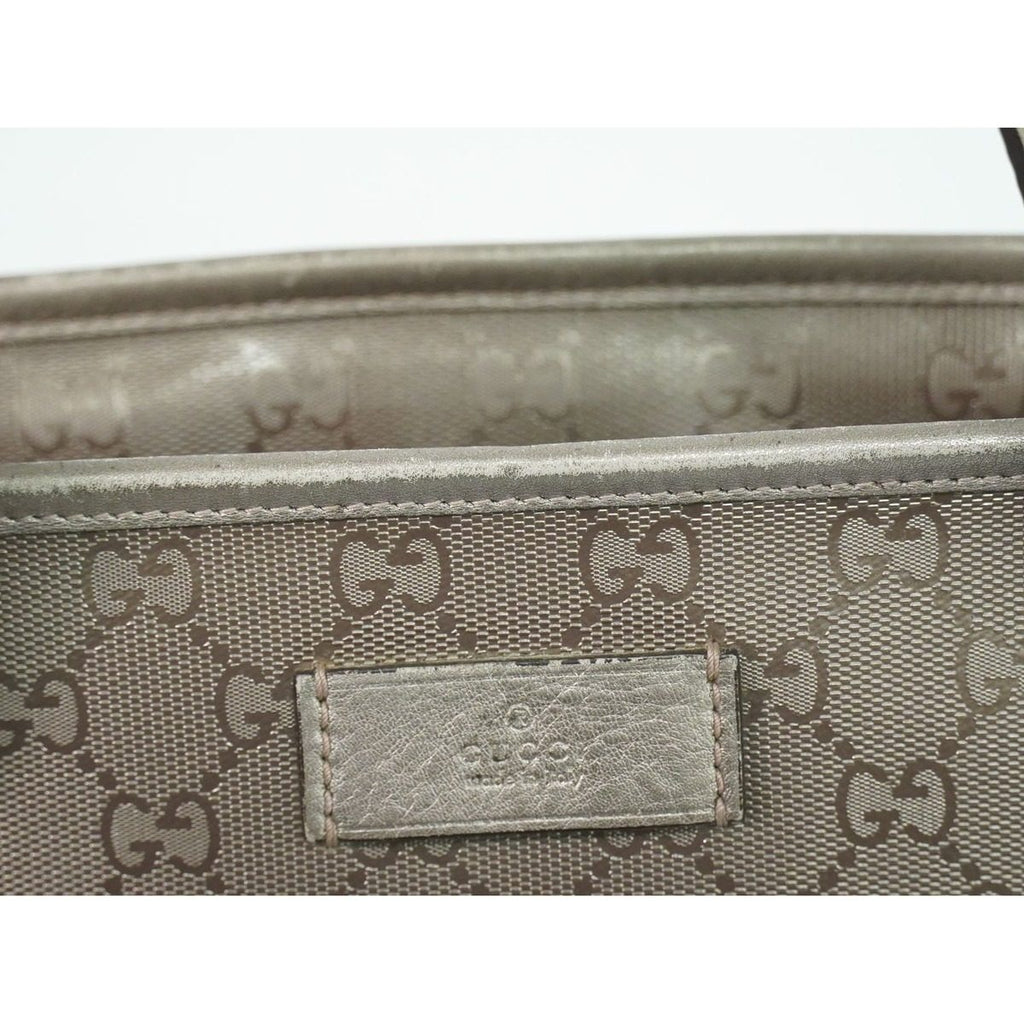 Gucci GG Supreme Tote Champagne Gold — view 7
