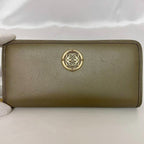 Loewe Round Zipper Long Wallet Brown — view 7