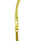 Dior Stone Necklace Gold Green — view 3