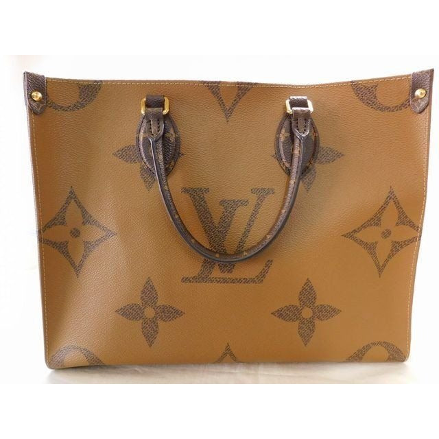 Louis Vuitton On The Go MM Tote Monogram Giant Reverse — view 2