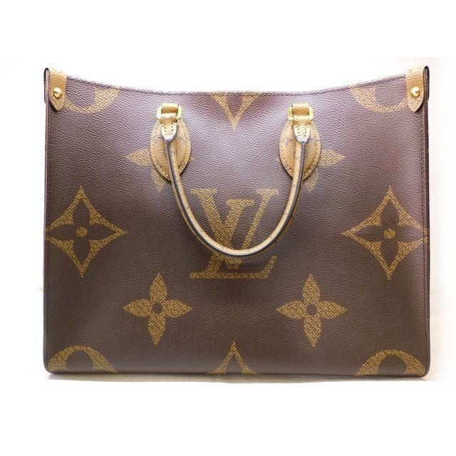 Louis Vuitton On The Go MM Tote Monogram Giant Reverse