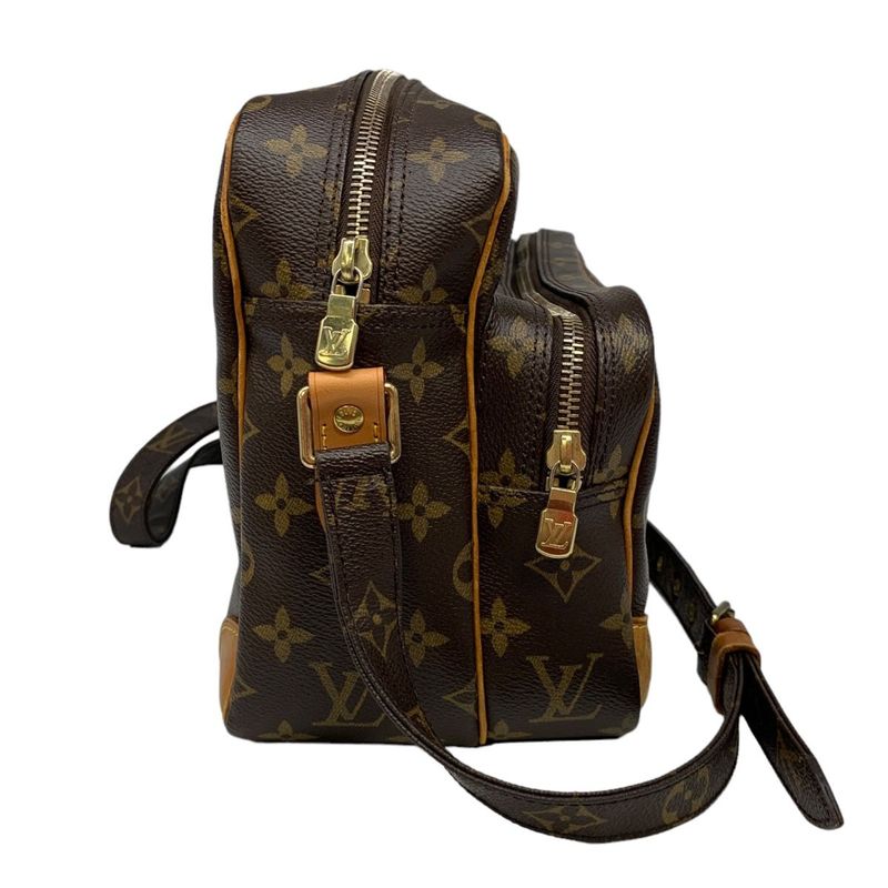 Louis Vuitton Shoulder Bag Nile Monogram 2 Pockets Storage with 0879 — view 3