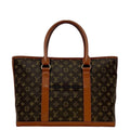 Louis Vuitton Tote Weekend PM Brown Monogram Canvas