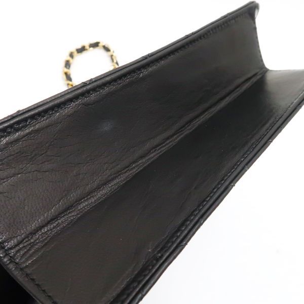 Chanel Chain Shoulder Bag Quilted Push Lock Black Hardware Officially — view 7