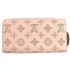 Louis Vuitton Mahina Monogram Zippy Wallet Long Magnolia Storage — view 3
