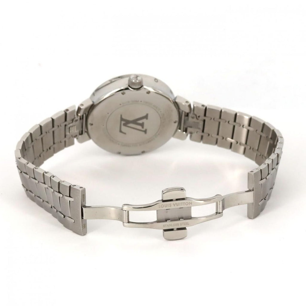 Louis Vuitton Tambour Moon Dual Time Qa106 SS Quartz — view 6