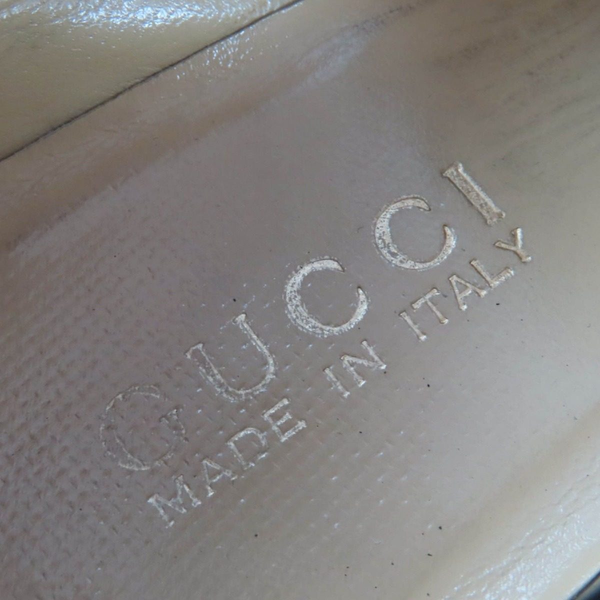 Gucci Vintage Horsebit Suede Leather Loafers Black Gold 6 — view 9