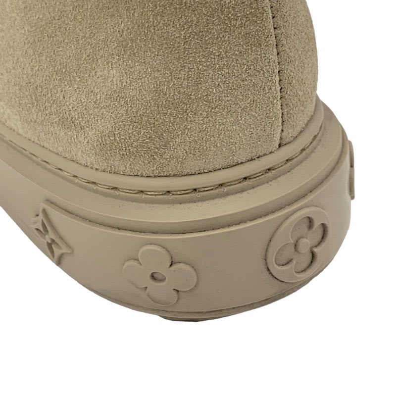 Louis Vuitton Snowdrop Line Monogram Boots Short Mouton Folded — view 9