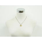 Chanel Coco Mark Necklace Pendant Plastic Metal Silver Hardware Clear — view 8