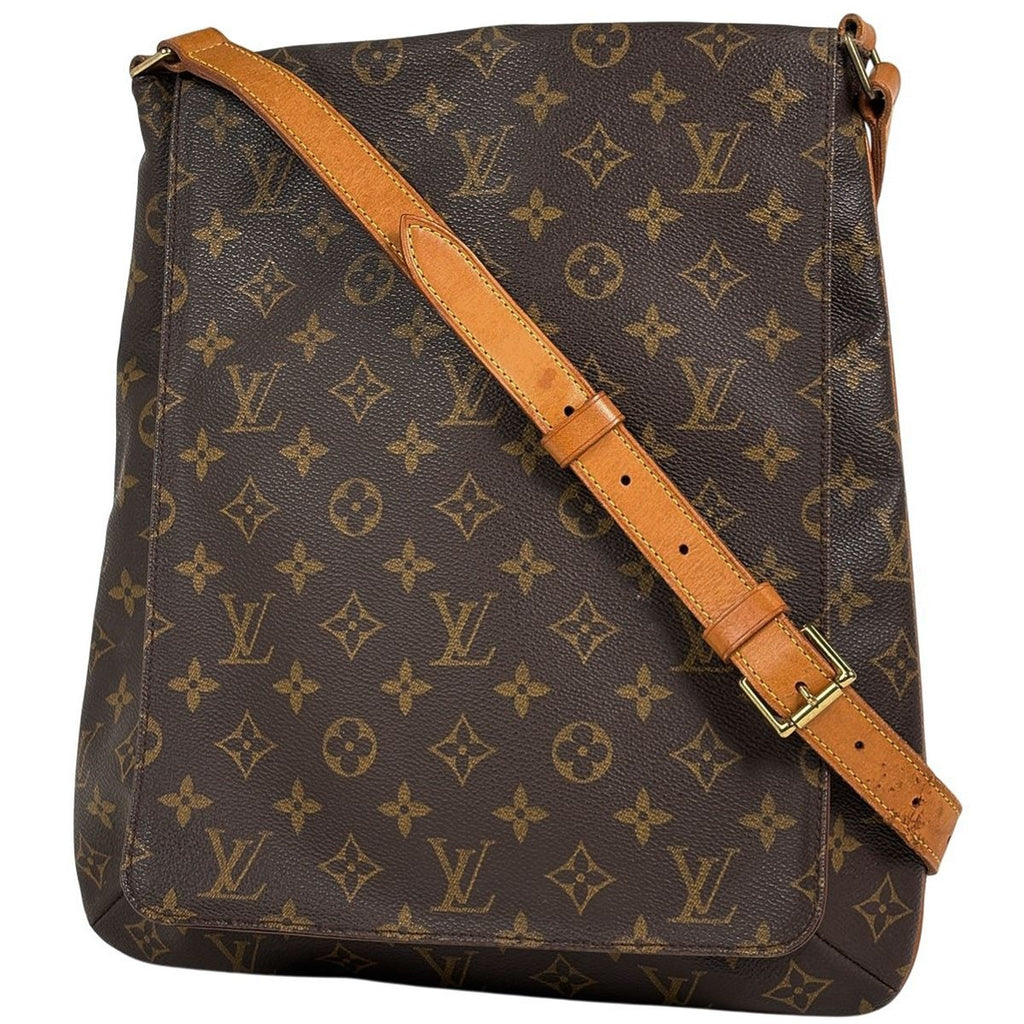 Louis Vuitton Musette Crossbody Shoulder Bag Monogram Brown