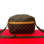 Louis Vuitton Vintage Reporter PM Monogram Leather Shoulder Bag Pochette Brown — view 2