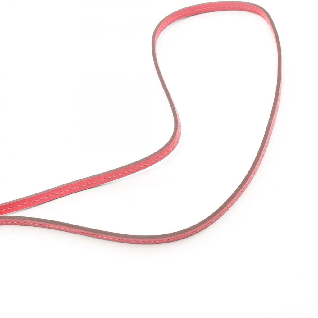 Hermes Capucines Hat Clip Rose Azalea Leather — view 5