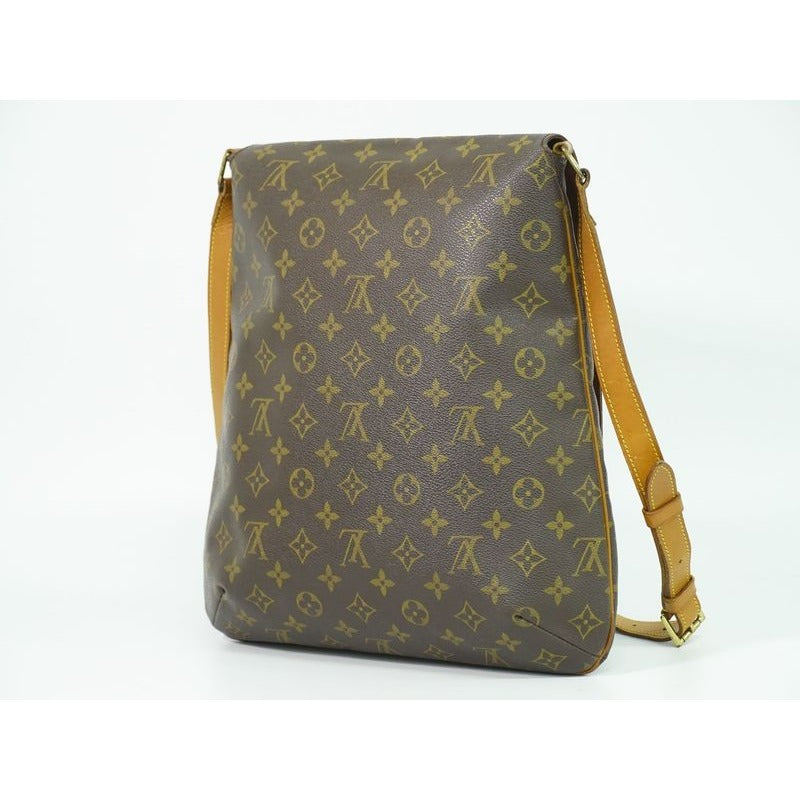 Louis Vuitton Musette Monogram Shoulder Bag Pochette Brown — view 2