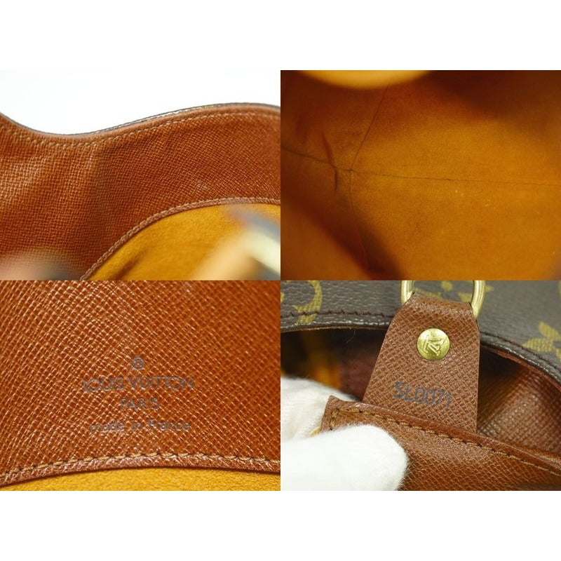 Louis Vuitton Musette Monogram Shoulder Bag Pochette Brown — view 9
