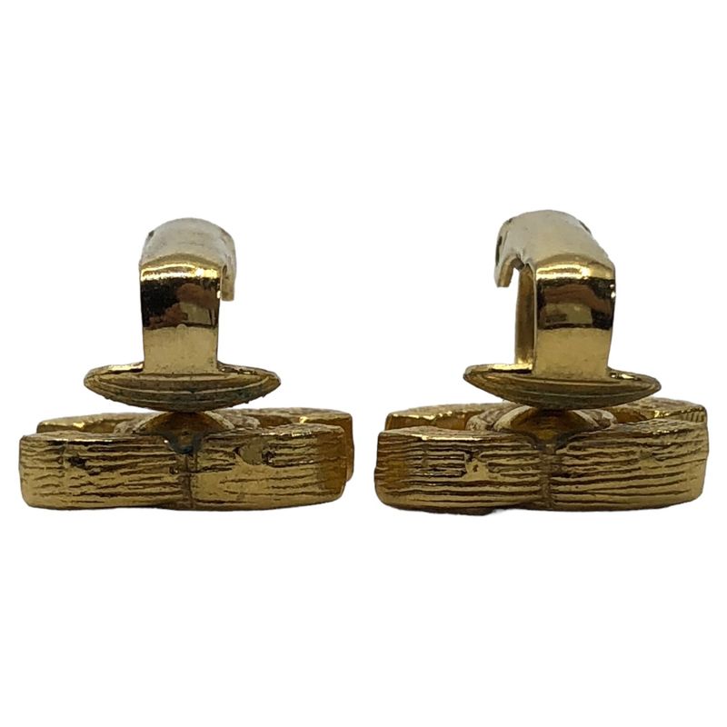 Chanel 70's Coco Mark Rhinestone Earrings — view 5