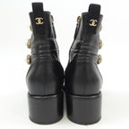 Chanel Boots Lambskin Black — view 5