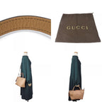 Gucci Handbag Soho Interlocking Tassel Leather Beige Gold Hardware 2-Way — view 9