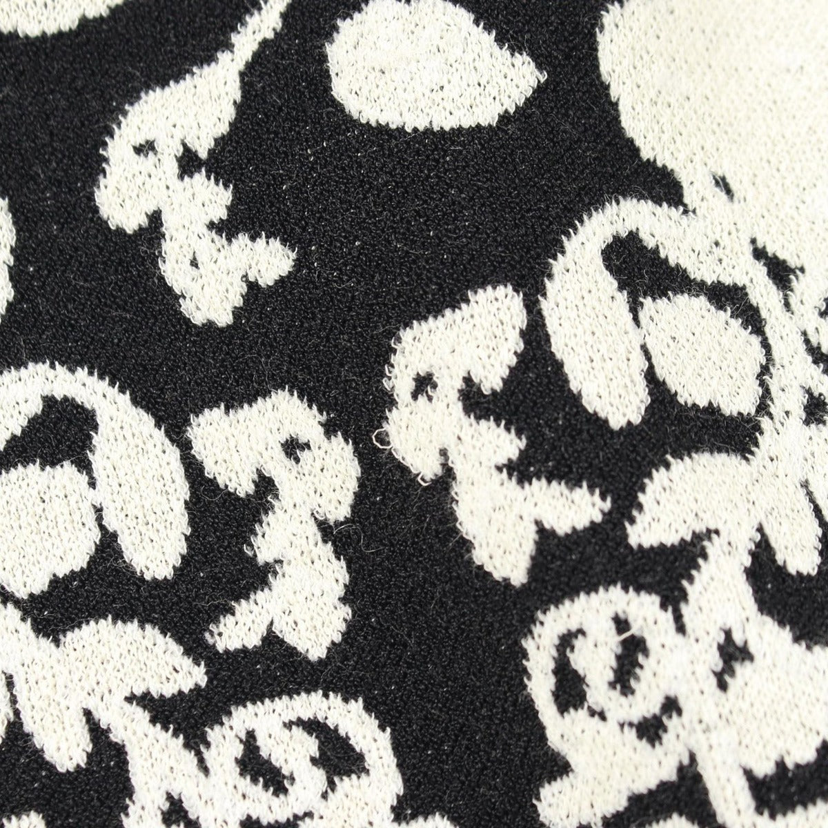 Chanel Top CC Logo Button Cotton Hat — view 7