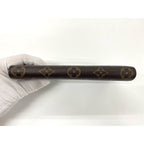 Louis Vuitton Monogram Portefeuille Emilie Zipper Long Wallet Brown — view 3