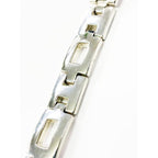 Hermes Cles Bracelet Silver Vintage Aa — view 5