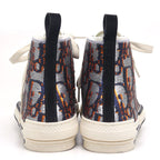 Dior B23 Sequined High Cut Sneakers Size 42 Silver — view 3