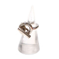Hermes Croisette GM Ring 21 Silver 50