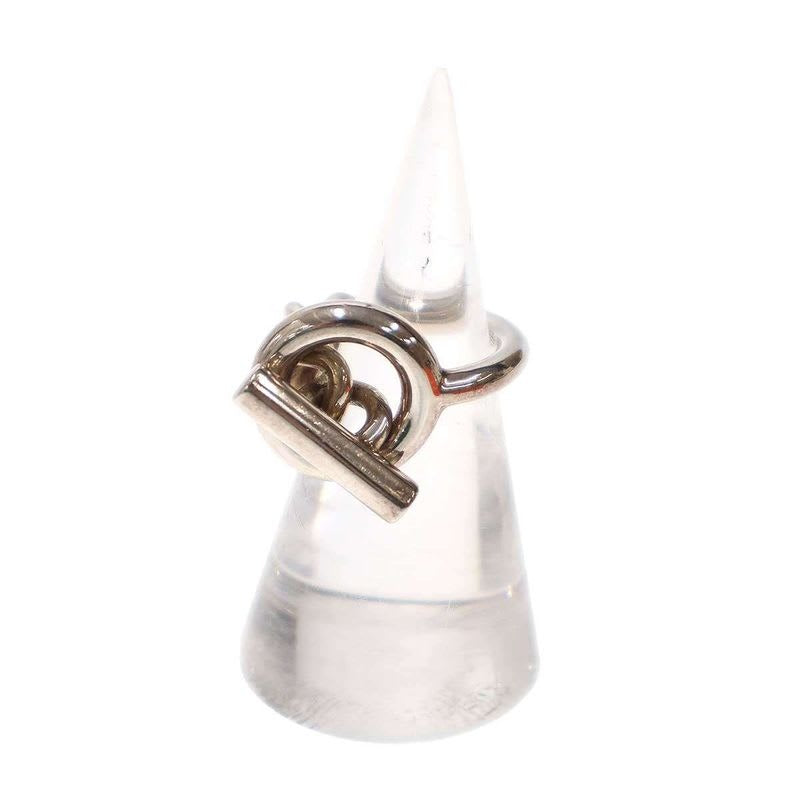 Hermes Croisette GM Ring 21 Silver 50
