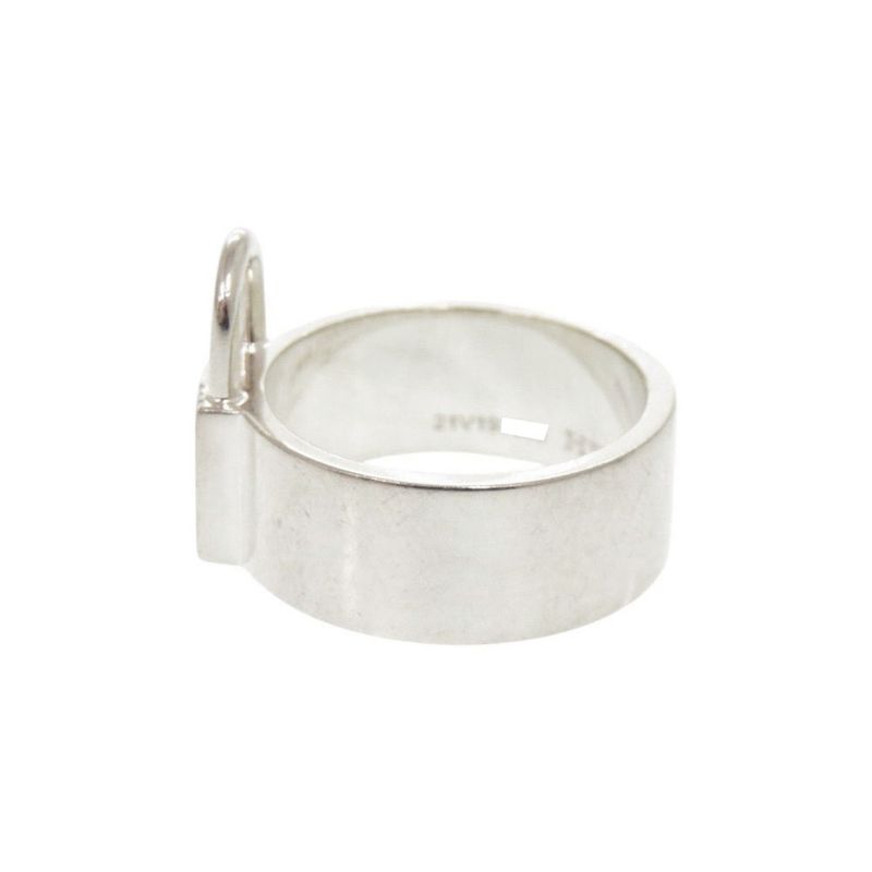 Hermes Alpha Kelly Silver 925 54 Ring 0950 — view 3