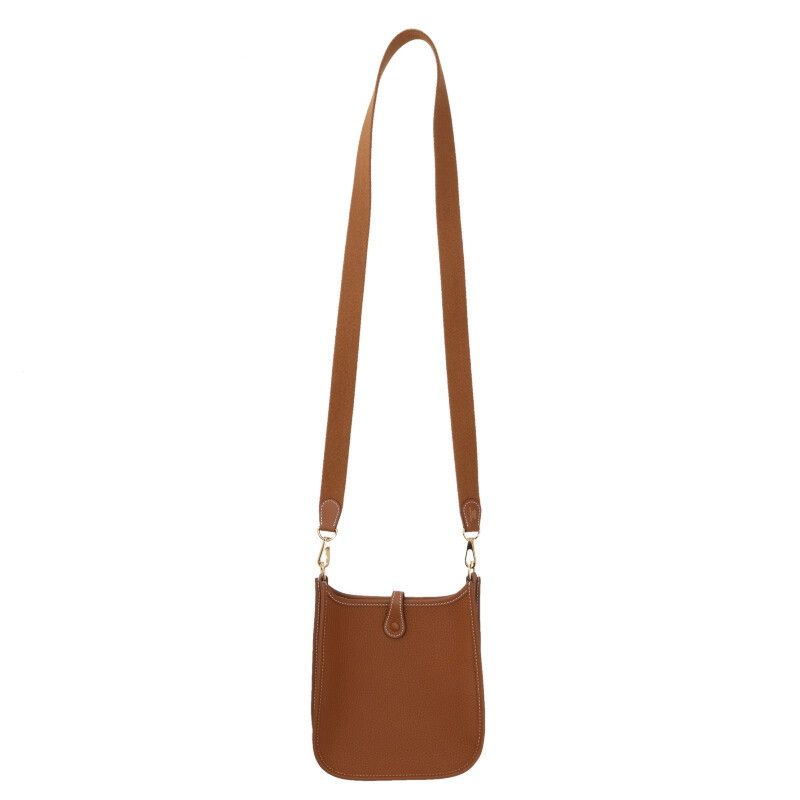 Hermes Evelyne TPM Engraved K Leather Shoulder Bag Men — view 2