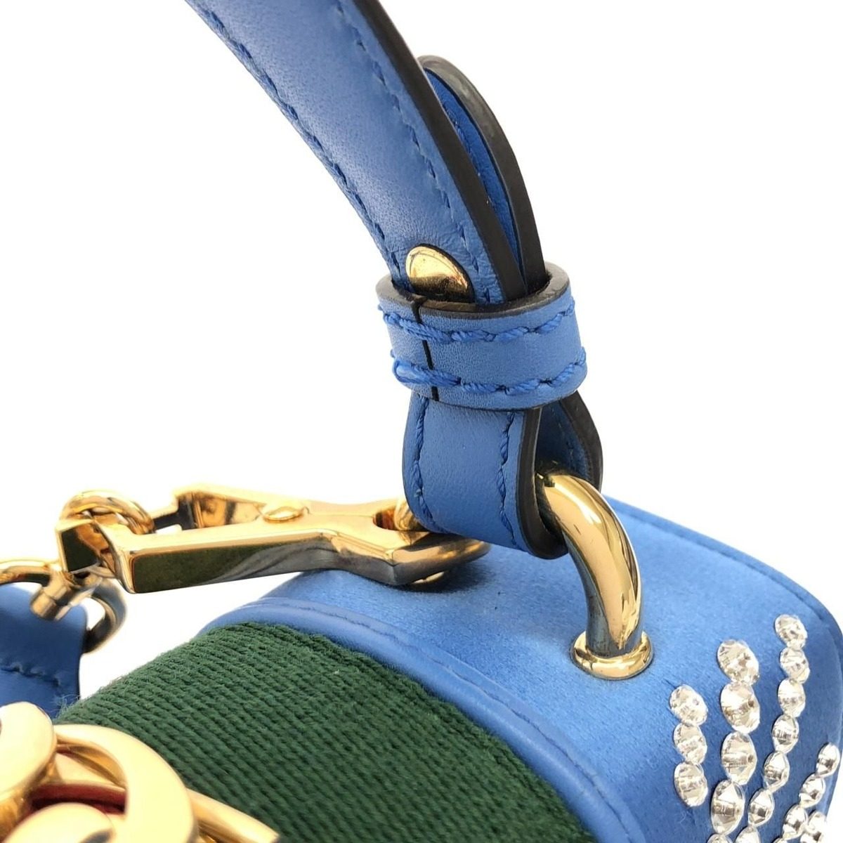 Gucci Sylvie Bag Handbag Blue — view 7