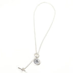 Hermes Pendant Exlibris Emulette Silver 425 cm Serie Cloussel — view 2