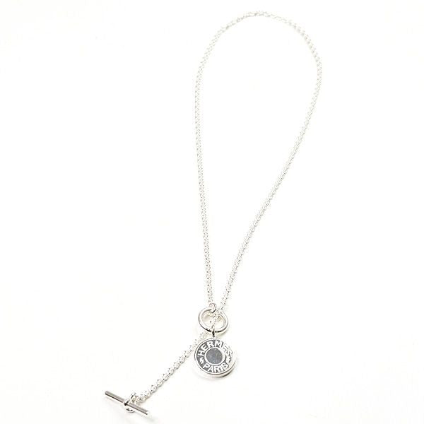 Hermes Pendant Exlibris Emulette Silver 425 cm Serie Cloussel — view 2