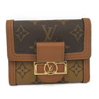 Louis Vuitton Portefeuille Dauphine Compact Trifold Wallet Monogram