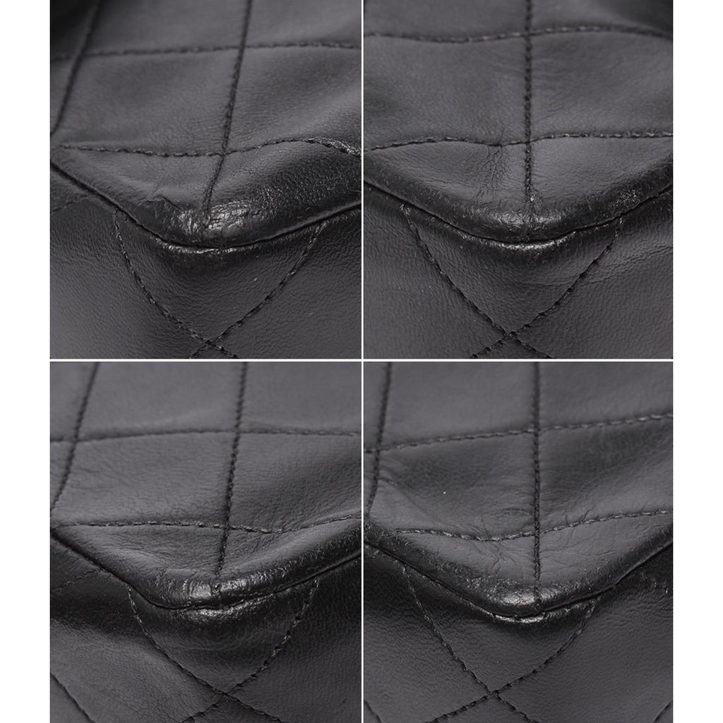 Chanel Chain Shoulder Bag Gold Mini Quilted 20 — view 5