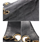 Chanel Chain Shoulder Bag Gold Mini Quilted 20 — view 8
